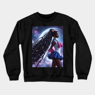 Black Sailor Moon Crewneck Sweatshirt